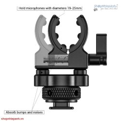 thumbnail SmallRig Shotgun Microphone Holder (Cold Shoe) BSM2352 - 1