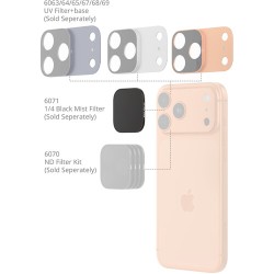 thumbnail SmallRig Square Black Mist Diffusion Filter for Smartphones (Grade 1/4) 6071 - 3