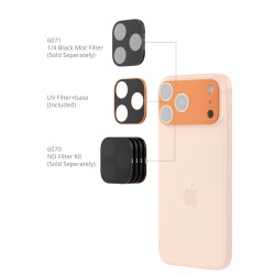 thumbnail SmallRig Square UV Filter Kit for iPhone 17 Pro Max (Orange) 6067 - 0
