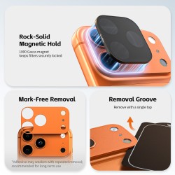thumbnail SmallRig Square UV Filter Kit for iPhone 17 Pro Max (Orange) 6067 - 2