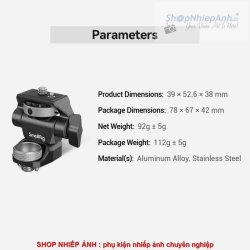 thumbnail Smallrig Swivel and Tilt Adjustable Monitor Mount with ARRI-Style Mount 2903 - 6