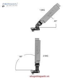 thumbnail SmallRig Swivel and Tilt Monitor Mount with Arri Locating Pins BSE2348 - 6