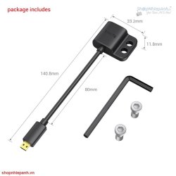 thumbnail SmallRig Ultra Slim 4K HDMI Adapter Cable (D to A) 3021 - 4