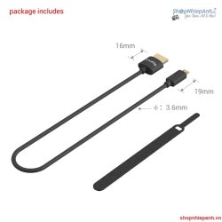 thumbnail SmallRig Ultra Slim 4K HDMI cable (D to A) 35cm 3042