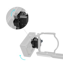 thumbnail SmallRig V-Mount Battery Mount Plate Kit for Arca-Swiss Plate / NATO Rail 5690 - 3