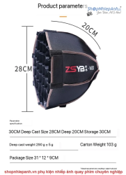 thumbnail Softbox ZSYB M30 parabol 30cm for led zsyb W80B S100 - 4