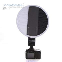 thumbnail softbox 30cm gray card 18% white balance diffuser 2in1 - 1