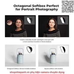 thumbnail Softbox 8 cạnh K&F concept 65cm Grid thao tác nhanh - 5