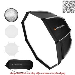 thumbnail Softbox 8 cạnh K&F concept 65cm Grid thao tác nhanh