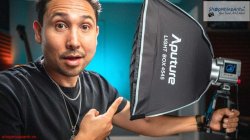 thumbnail Softbox Aputure amaran 45x45 cầm tay nhỏ gọn - 0