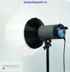 thumbnail Softbox cầu chinaball 65cm Collapsible Lantern (ngàm Nhựa khung kim loại) - 2