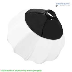 thumbnail Softbox cầu chinaball 65cm Collapsible Lantern (ngàm Nhựa khung kim loại) - 4