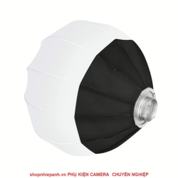 thumbnail Softbox chinaball cầu 65cm ngàm kim loại