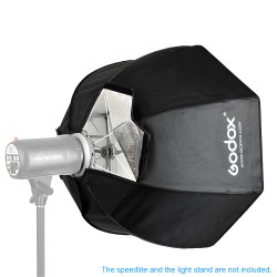 thumbnail Softbox Dù Tổ Ong Godox Portable Bowen Mount 95cm 120cm - 4