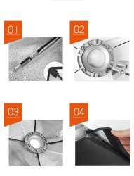 thumbnail Softbox Godox 80x120cm Tổ Ong - 4