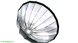 thumbnail Softbox parabolic K&F 16K thao tác nhanh 60cm kèm tổ ong grid - 5