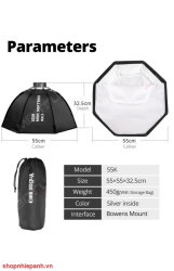 thumbnail Softbox thao tác nhanh Yongnuo YnBox YN55K - 5