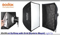 thumbnail Softbox Tổ Ong Godox 60x90 cm - 0