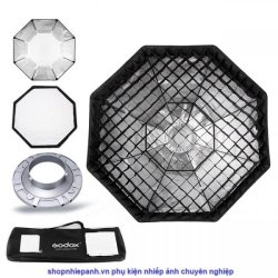 thumbnail Softbox Tổ Ong Godox Octagon Bát Giác 95cm - 4