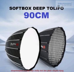 thumbnail Softbox Tolifo parabolic grid 90cm thao tác nhanh DSFB- 36