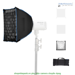 thumbnail Softbox Triopo KD 45x45cm kèm lưới tổ ong grid thao tác nhanh