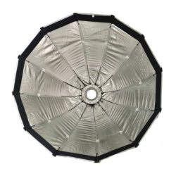 thumbnail Softbox Triopo SL-120 parabolic có lưới tổ ong grid 120cm thao tác nhanh - 1