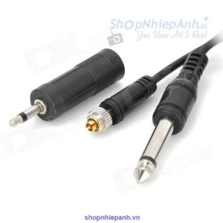 thumbnail studio flash PC sync cable Yongnuo LS-PC635 - 0