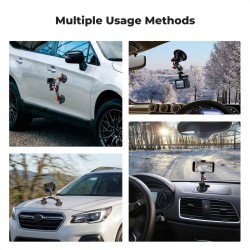 thumbnail Suction Cup Mount Set for Camera K&F concept MS-44 KF31.135S1 - 0