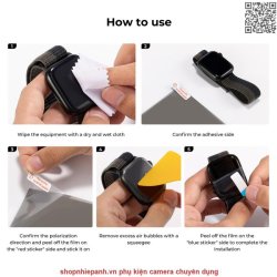 thumbnail Tấm film Polar PL phân cực giảm chói cho đèn flash và nhiều vật dụng phản xạ khác - 5