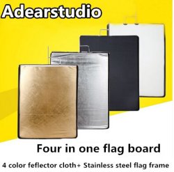 thumbnail Tản sáng cờ phản quang Flag 60x75 cm 4 màu - 1
