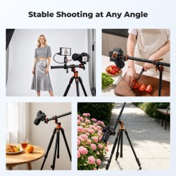 thumbnail Tay ngang K&F Concept loại dài 81cm  xoay 360 độ (KF31.254) - 4