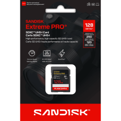 thumbnail Thẻ Nhớ SDXC SanDisk Extreme Pro 128GB Class 10 U3 250mb/s - 1