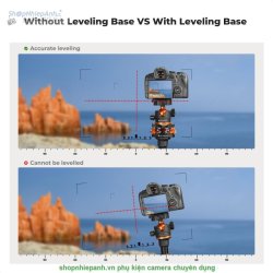 thumbnail Thiết bị cân bằng Camera Tripod Leveling Base K&F concept - 5