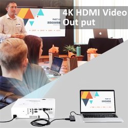 thumbnail Thiết bị đa năng 7in1 OTG type C đọc thẻ/truyền dữ liệu/HDMI capture card KingMa BMU012 7in1 - 3