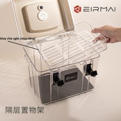 thumbnail Thùng chống ẩm Eirmai 24L+máy hút ẩm (R25-Y bản mới) - 0