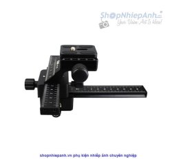 thumbnail Thước chụp macro 4 chiều Macro Focusing Rail Kiwifotos FC-1II - 0