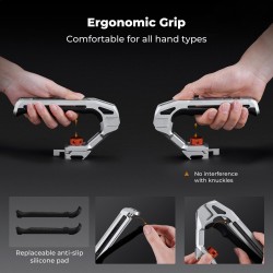 thumbnail Top handle K&F concept 2 ngàm Nato và 3/8 Arri (kf31.234) - 7