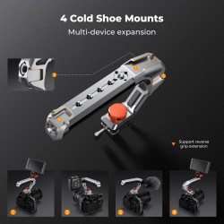 thumbnail Top handle K&F concept 2 ngàm Nato và 3/8 Arri (kf31.234) - 5