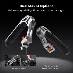 thumbnail Top handle K&F concept 2 ngàm Nato và 3/8 Arri (kf31.234) - 6