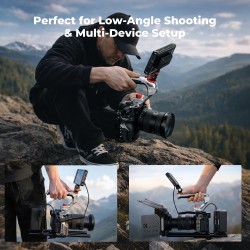 thumbnail Top handle K&F concept 2 ngàm Nato và 3/8 Arri (kf31.234) - 2