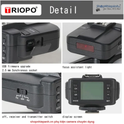 thumbnail Trigger Triopo G2N TTL HSS for Nikon - 2