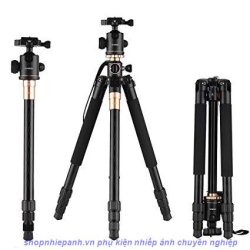 thumbnail Tripod Beike Q-999H (Chụp Máy Ngang top shot và Monopod Tháo Rời) - 0