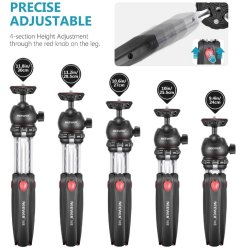 thumbnail Tripod Cambofoto M8 for smartphone - 5