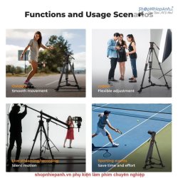 thumbnail Tripod Dolly K&F concept KF31.118 - 5