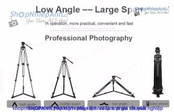 thumbnail Tripod Jieyang 0508CD Carbon video tripod - 4