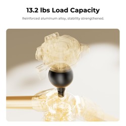 thumbnail Tripod K&F concept Carbon fiber travel ultra light weight A225C2+BH-28L (KF09.175) - 3