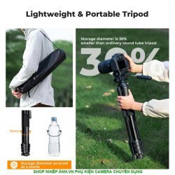 thumbnail Tripod K&F concept đa năng S254A3+BV01 black (kf09.154) - 1