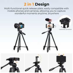 thumbnail Tripod K&F concept for smartphone camera KF09.125 - 0