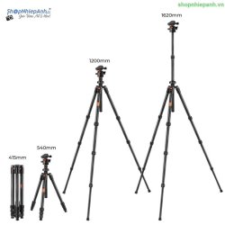 thumbnail Tripod K&F concept carbon fiber K254C2+BH-36L (KF09.123) - 2