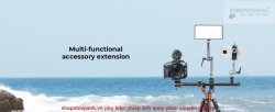 thumbnail Tripod K&F concept T254A7+BH-28L (KF09.119) ultra high 230cm top shot - 9